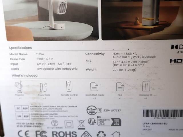 Yaber projector - afbeelding 4 van  4