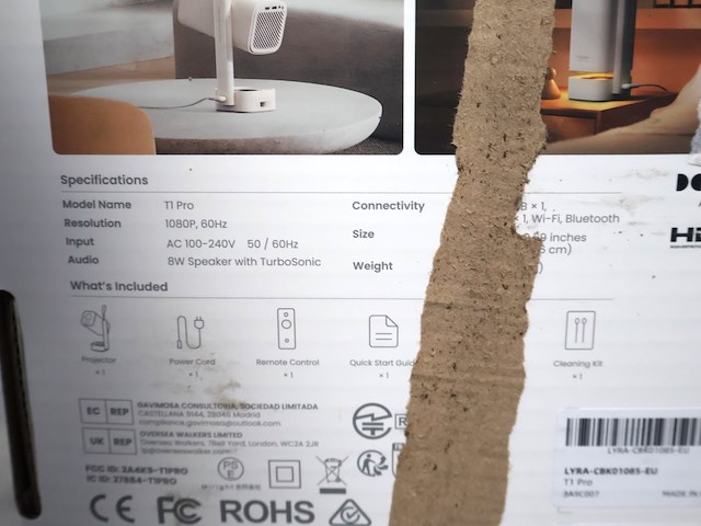 Yaber projector - afbeelding 4 van  4