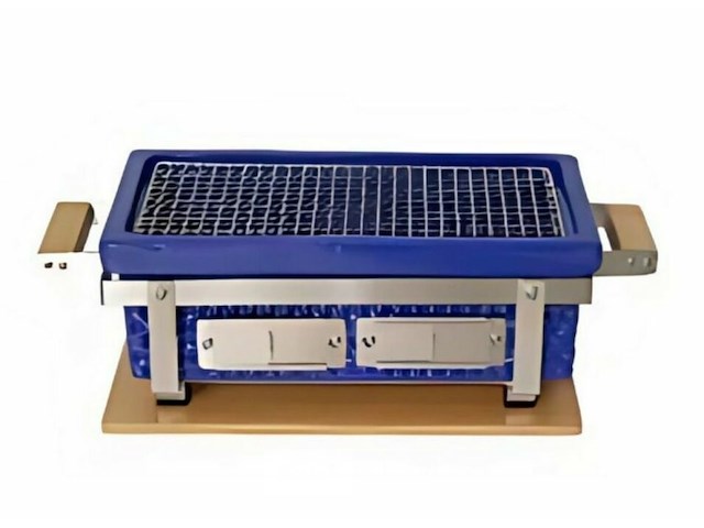 Yakitori grill blauw - afbeelding 1 van  1