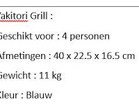 Yakitori grill - afbeelding 2 van  2