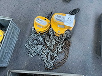 Yale kettingtakel (2x) - afbeelding 1 van  3