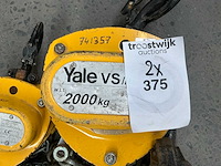 Yale kettingtakel (2x) - afbeelding 2 van  3