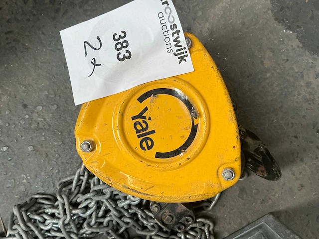 Yale kettingtakel (2x) - afbeelding 3 van  3