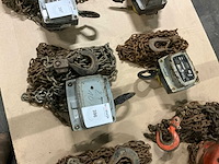 Yale manuele kettingtakel (2x) - afbeelding 1 van  4