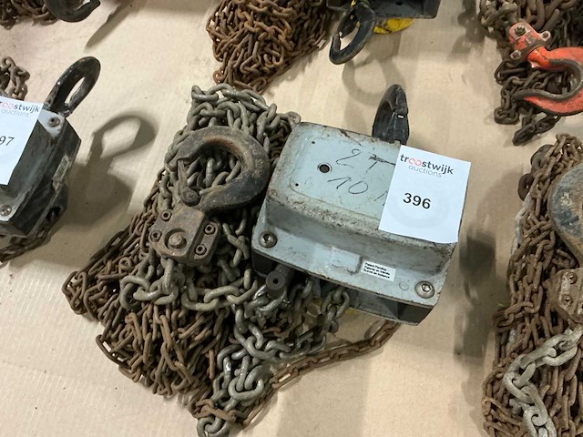 Yale manuele kettingtakel (2x) - afbeelding 2 van  4