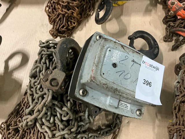 Yale manuele kettingtakel (2x) - afbeelding 4 van  4