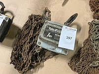 Yale manuele kettingtakel (2x) - afbeelding 1 van  2