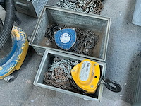 Yale / tralift kettingtakel (2x) - afbeelding 1 van  3