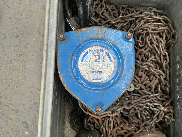 Yale / tralift kettingtakel (3x) - afbeelding 2 van  4