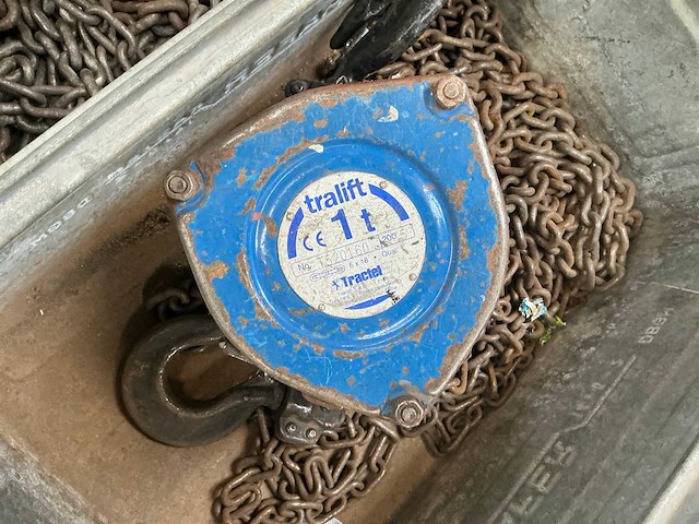 Yale / tralift kettingtakel (3x) - afbeelding 3 van  4