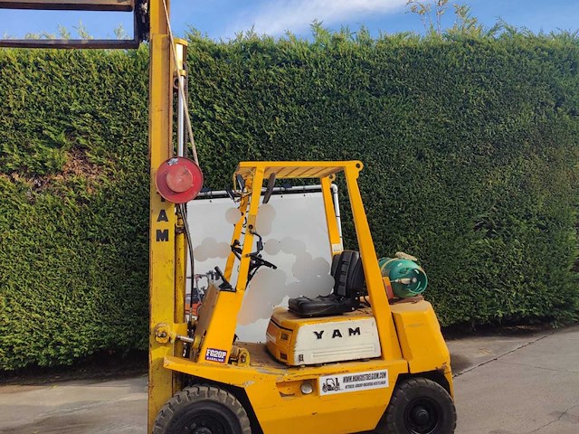 Yam fg20p lpg heftruck – 2 ton – sideshift – duplex mast – vorken - afbeelding 3 van  9