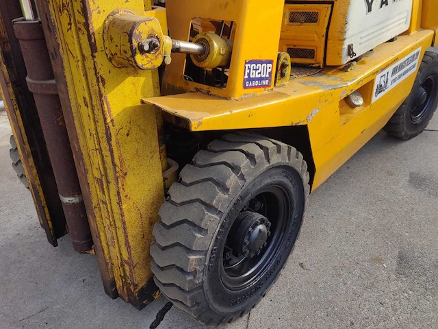 Yam fg20p lpg heftruck – 2 ton – sideshift – duplex mast – vorken - afbeelding 9 van  9