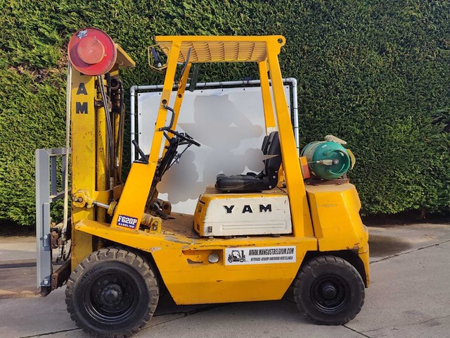 Yam fg20p lpg heftruck – 2 ton – sideshift – duplex mast – vorken - afbeelding 7 van  13