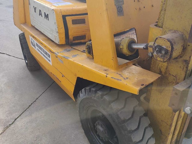 Yam fg20p lpg heftruck – 2 ton – sideshift – duplex mast – vorken - afbeelding 10 van  13
