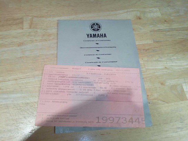 Yamaha - fjr 1300 - motorfiets - afbeelding 5 van  13