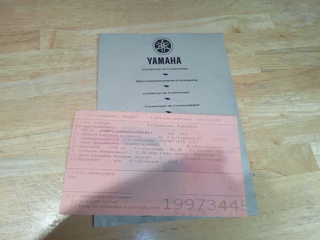 Yamaha - fjr 1300 - motorfiets - afbeelding 5 van  13