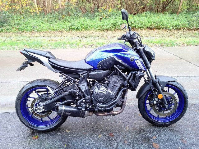 Yamaha - mt 07 - motorfiets - afbeelding 2 van  9