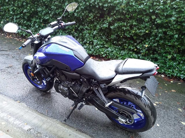 Yamaha - mt 07 - motorfiets - afbeelding 8 van  9