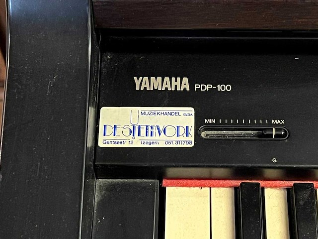 Yamaha - pdp-100 - digitale piano / elektrische piano (consolemodel) - afbeelding 6 van  20