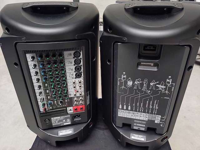 Yamaha - stagepas 600i - portable pa system with 2 speakers - afbeelding 2 van  6