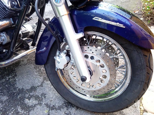 Yamaha - xvs 1100 dragstar - motorfiets - afbeelding 6 van  8
