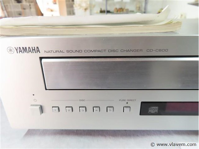 Yamaha cd-c600 - afbeelding 2 van  5