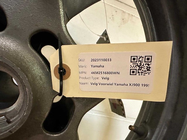 Yamaha gts1000 velg achterwiel - afbeelding 4 van  4