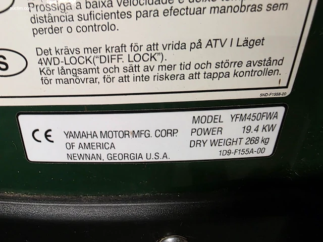 Yamaha kodiak 450 grizzly - afbeelding 18 van  29