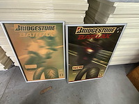 Yamaha lichtreclame zuil + 2 bridgestone reclameborden - afbeelding 3 van  6