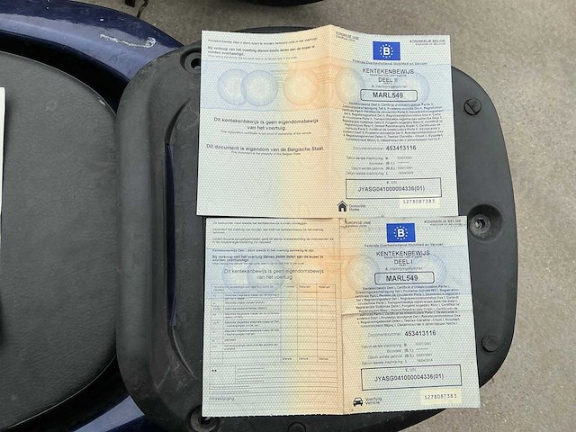 Yamaha majesty sg04 brommer - afbeelding 8 van  9