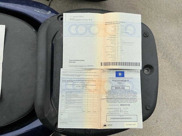 Yamaha majesty sg04 brommer - afbeelding 9 van  9