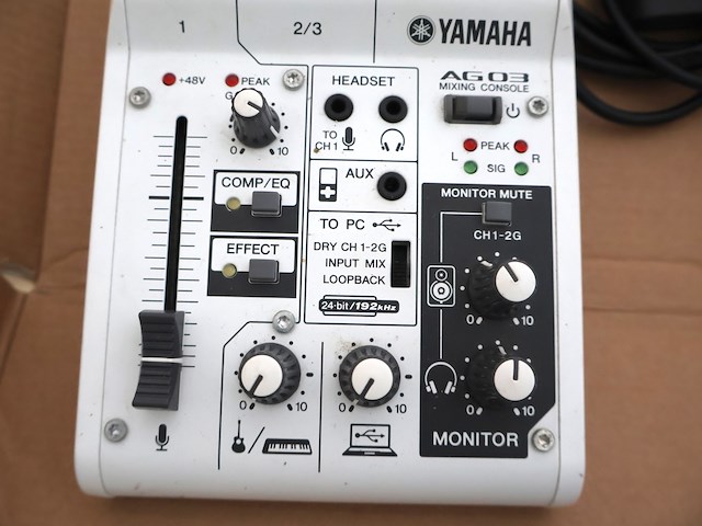 Yamaha monitor (x2) - afbeelding 5 van  7