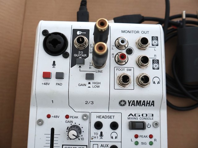 Yamaha monitor (x2) - afbeelding 6 van  7