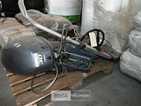 Yamaha motor voor boot + karretje - afbeelding 2 van  11