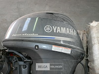 Yamaha motor voor boot + karretje - afbeelding 6 van  11