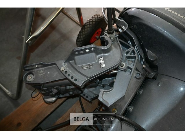 Yamaha motor voor boot + karretje - afbeelding 8 van  11
