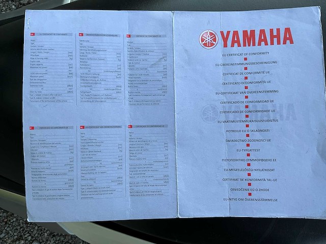 Yamaha n max se93 motorfiets - afbeelding 11 van  12