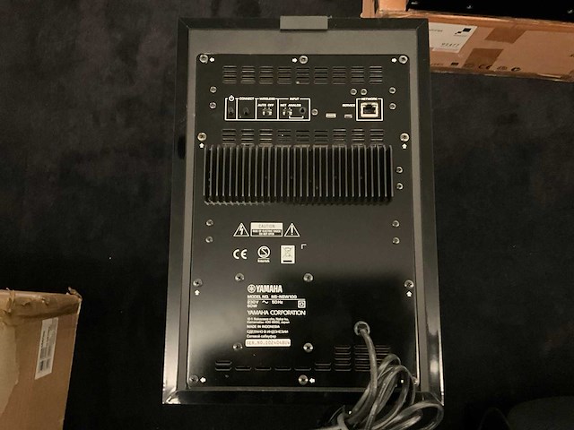 Yamaha ns-nsw100 subwoofer - afbeelding 3 van  4