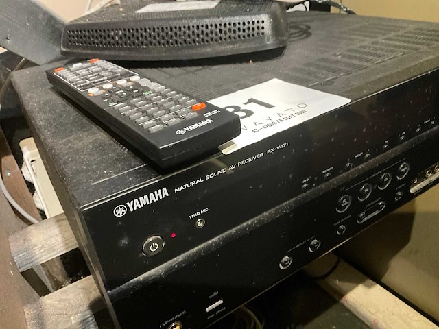 Yamaha rx-v471 versterker + 3x jbl speaker - afbeelding 2 van  3