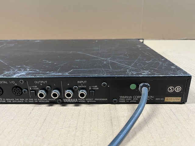 Yamaha spx-1000 multi-effect processor - afbeelding 7 van  7