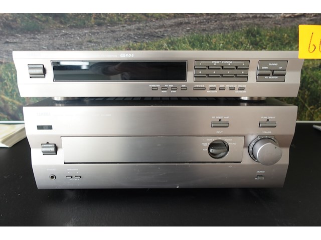 Yamaha stereo & amplifier - afbeelding 1 van  13