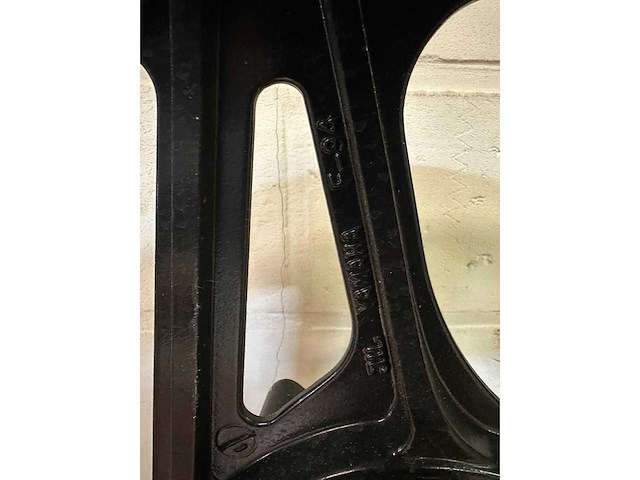 Yamaha ybr125 velg voorwiel - afbeelding 3 van  4