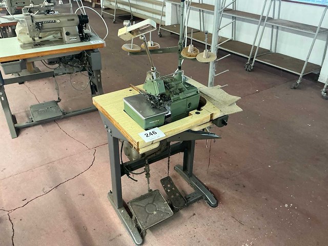 Yamato dcz-361a-d2 naaimachine safetystitch - afbeelding 2 van  9