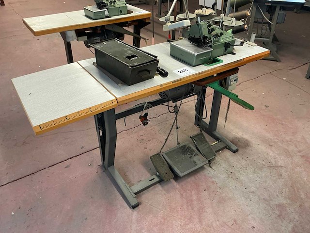 Yamato dcz-361ak-d2 naaimachine safetystitch - afbeelding 2 van  8