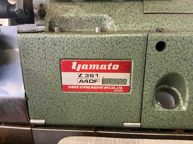 Yamato z 361 a4df naaimachine safetystitch - afbeelding 9 van  9