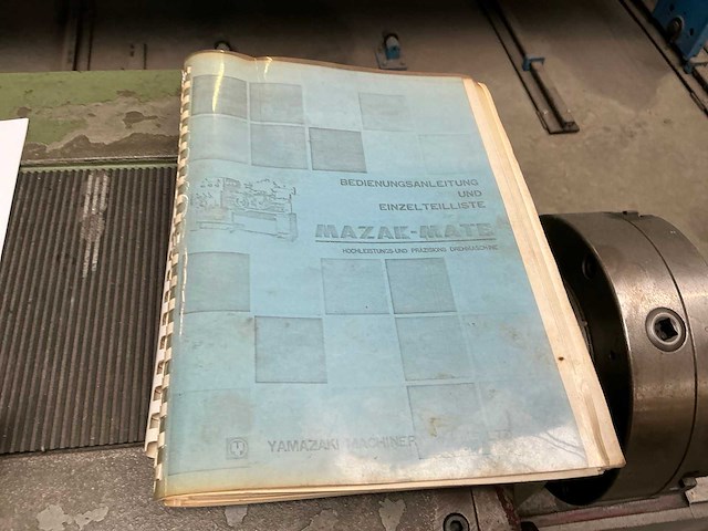 Yamazaki mazak-mate horizontale precisie draaibank - afbeelding 3 van  10