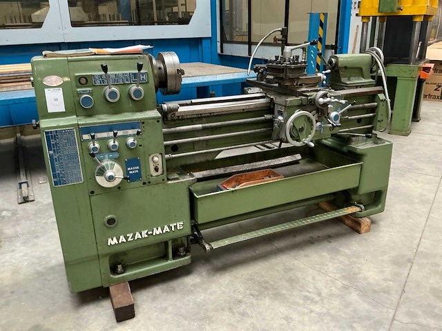 Yamazaki mazak-mate horizontale precisie draaibank - afbeelding 5 van  10