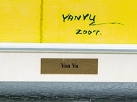 Yan yu (1964), a series of two portraits of 'smoker i' and 'smoker ii', oil on canvas 49 x 149 cm. (19.28 x 58.65 in.), frame: 66 x 167 cm. (25.98 x 65 3/4 in.) - afbeelding 6 van  7
