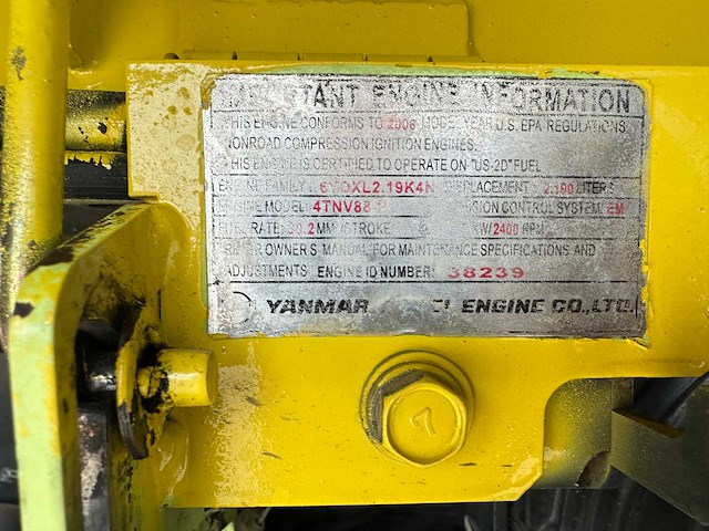 Yanmar - 2013 - vio40-5b - midigraafmachine - afbeelding 20 van  40