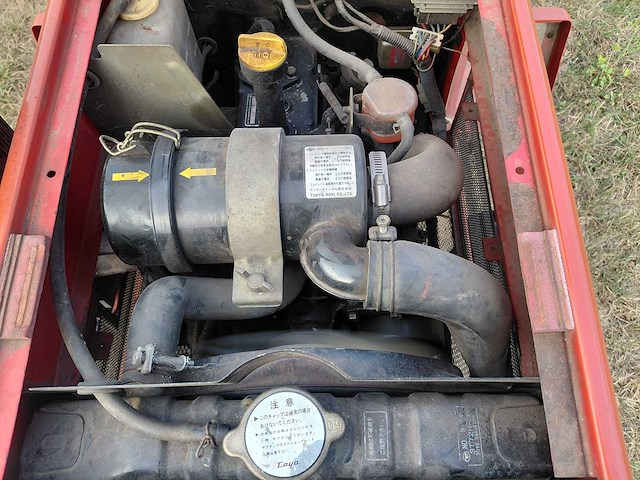 Yanmar - f16 - garden tractor - afbeelding 21 van  21